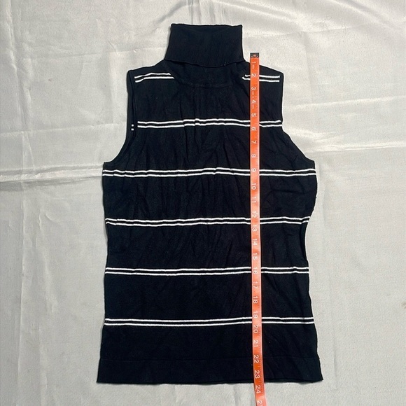 H&M Blue Fitted Sleeveless Tank Top - Picture 4 of 7